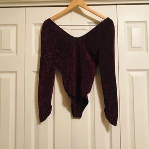 Zara Knit Body Suit Sparkle